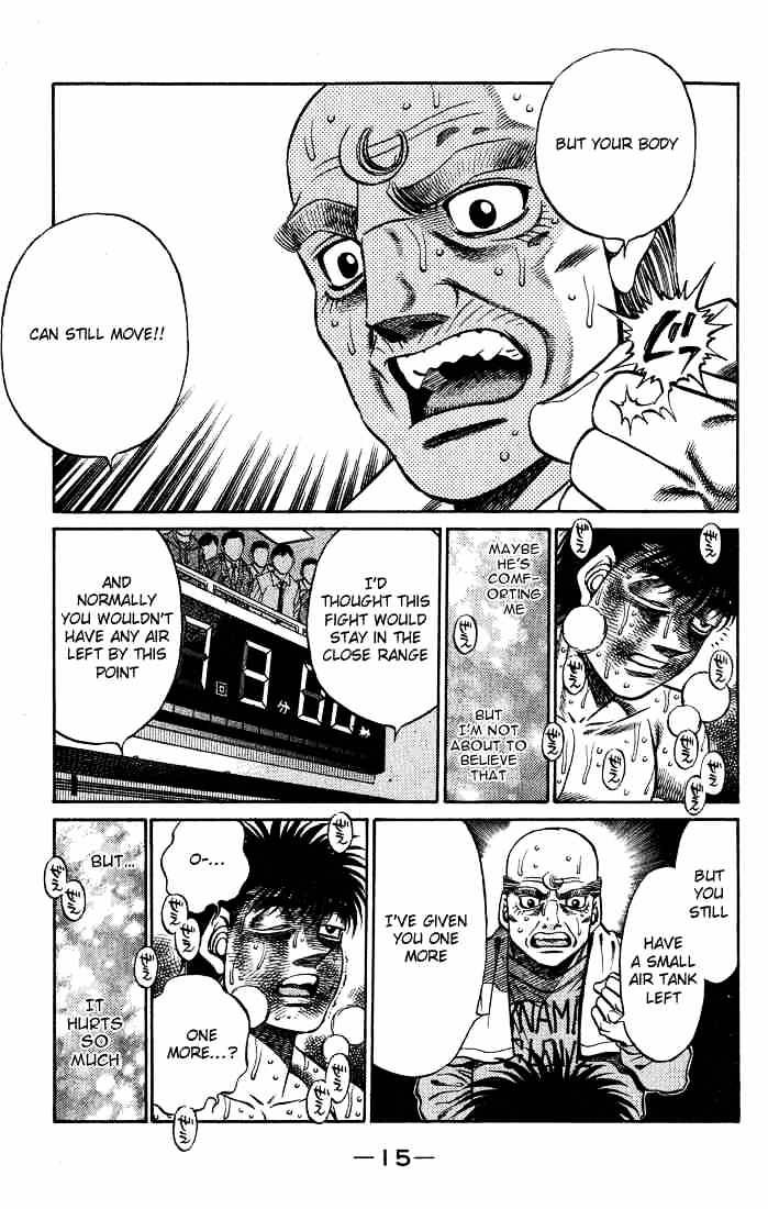Hajime no Ippo: Fighting Spirit, Chapter 434 image 15
